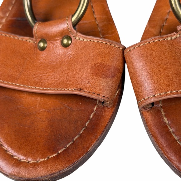 FRYE Women's Rachel Harness Dress Sandal in Tan Size 9 M - Picture 4 of 12